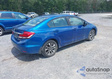 2014 Honda Civic Ex from USA, damaged, VIN 19XFB2F85EE027593